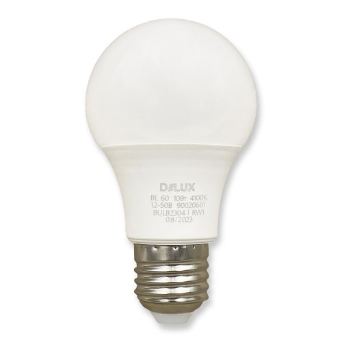 Світлодіодна LED лампа DELUX BL60 10W E27 4100K 12-50V 90020661