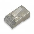 Конектор Gear RJ-45 САТ.5E екранований 8P8C FTP 100шт GC-FTPC5E8P8CRJ45-100