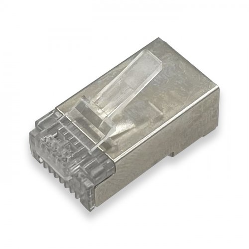 Конектор Gear RJ-45 САТ.5E екранований 8P8C FTP 100шт GC-FTPC5E8P8CRJ45-100