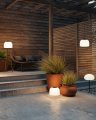 Настольная LED лампа Nordlux Kettle аккумуляторная уличная 5W 2700K IP65 USB черный 2018003003 Настольная LED лампа Nordlux Kettle аккумуляторная уличная 5W 2700K IP65 USB черный 2018003003