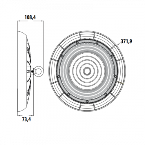 LED светильник Horoz AGORA-300 300W 6400К IP65 063-008-0300-010