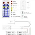 Контроллер RGB LT SPI smart music RF+Bluetooth 5-24V для адресной ленты 073009