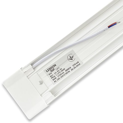 Линейный LED светильник Lebron L-LPO 36W 4000K IP20 16-45-41