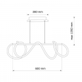 LED светильник Goldlux Emma 38W 4000K 4450Lm 329080