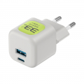Мережевий зарядний пристрій HAVIT GaN 33W USB-A+USB-C HV-UC230-GYGN Мережевий зарядний пристрій HAVIT GaN 33W USB-A+USB-C HV-UC230-GYGN