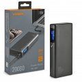 Портативний зарядний пристрій (повербанк) Videx 20000mAh 130W +Display VPB-323-B Портативний зарядний пристрій (повербанк) Videx 20000mAh 130W +Display VPB-323-B