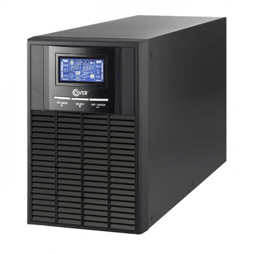 ДБЖ безперервної дії Cover Core 3K TL 3000VA 2400W під зовнішні АКБ 96VDC 6А ups-cover-core-3tl