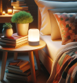 Настольная LED лампа аккумуляторная Eurolamp 2.5W 1200mAh 2800-6500К белая NL-2.5W