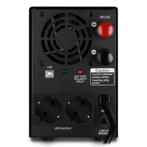 ДБЖ безперервної дії Powercom Infinity (INF) 3000VA 1800W з LCD-дисплеєм INF3000