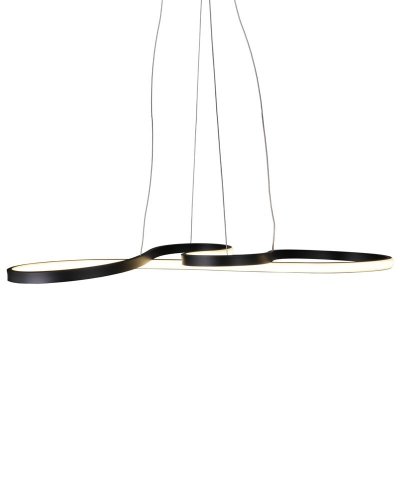 LED світильник підвісний Goldlux Salsa 38W 4000K чорний 331090