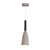 Підвісний світильник Velmax V-CL-SPOON-Gr-Wh E27 23-10-04