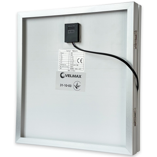 Портативна зарядна станція Velmax V-PPS-200sp 200W із сонячною панеллю 3×30W 31-10-03