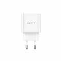 Мережевий зарядний пристрій HAVIT 15W 2xUSB-A White HV-UC006B-WH Мережевий зарядний пристрій HAVIT 15W 2xUSB-A White HV-UC006B-WH