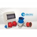 Розетка силова промислова TP Electric 5x16A 3P+N+PE із заземленням 75x75мм пряма 60-40-84 Розетка силова промислова TP Electric 5x16A 3P+N+PE із заземленням 75x75мм пряма 60-40-84