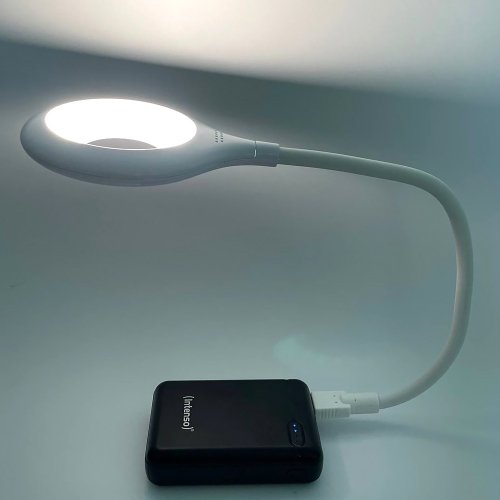 Світлодіодна лампа Lebron USB гнучка біла DC5V 4W L-TL-L-02 15-13-02