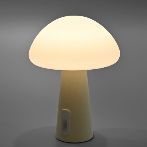 Настольная LED лампа аккумуляторная Videx 4W 3000-6500K+RGB белая VL-TF25BG