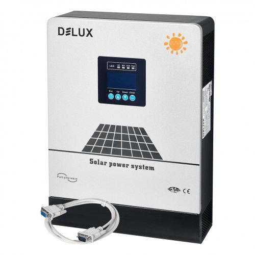 Інвертор Delux  NKH-PRO-5KW 5000Вт гібридний сонячний з функцією заряду 90021796