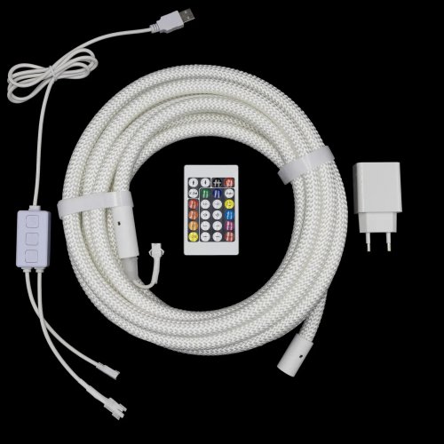 Светодиодный неон Prolum KIT SMD3535 D13 50шт/м 5W/м IP68 5V RGB 150008