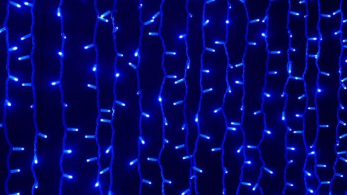 LED гірлянда Lumion Curtain light 912шт 2х3м синій Curtainr-912-B