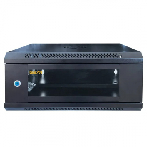 Шафа серверна настінна Gear 4U з полицею GWMSN-4U-600-600