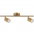 Світильник стельовий Goldlux Goldi 2хGU10 IP20 золото 327260 Світильник стельовий Goldlux Goldi 2хGU10 IP20 золото 327260