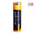 Аккумулятор 18650 Fenix 2600 mAh micro usb зарядка ARB-L18-2600U Аккумулятор 18650 Fenix 2600 mAh micro usb зарядка ARB-L18-2600U