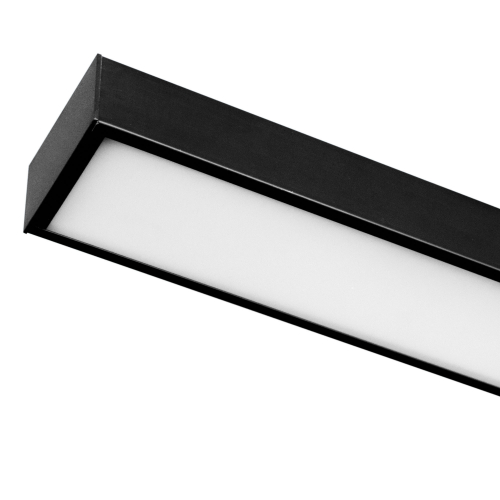 Лінійний LED світильник підвісний Євросвітло на тросах Sign EVO 72Вт 6400К чорний 000059908