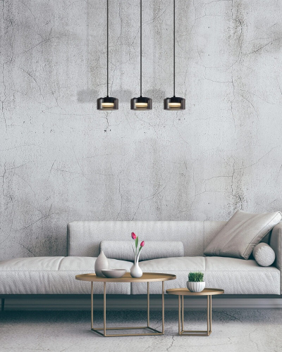 Подвесной светильник Goldlux Ofelia GX53 4000K черный 331281