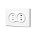 Розетка Videx Nota подвійна без заземлення білий VF-NT-SK2-WH