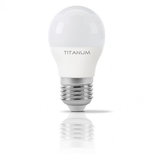 Світлодіодна лампа Titanum G45 6W E27 3000K TLG4506273