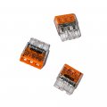 Клемма компактная Wago 3X2.5 c пастой Alu-Plus 2273-243