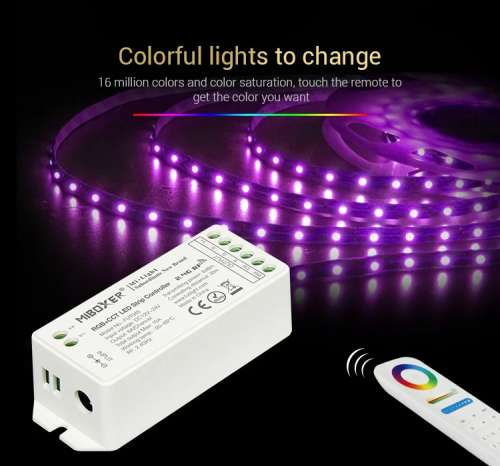 Радио контроллер Mi-Light RGB + CCT 12/24В RF 2.4GHz RLC045-A