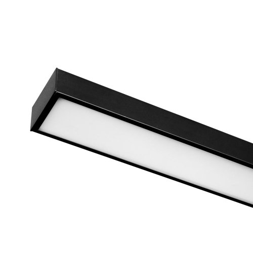 LED светильник подвесной EVROLIGHT линейный на тросах Sign-30 30Вт 6400К черный 000058789