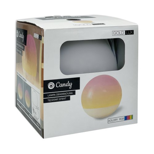 Настільна LED лампа Goldlux Candy акумуляторна RGB IP20 USB 325433