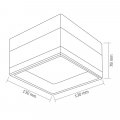 LED світильник настінний VIDEX BHD02 9W 2800/4000/6500K IP65 VL-BHD02-09CWW LED світильник настінний VIDEX BHD02 9W 2800/4000/6500K IP65 VL-BHD02-09CWW