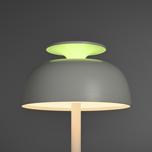 Настольная LED лампа аккумуляторная Videx 8W 4000K+RGB белая VL-TF24W