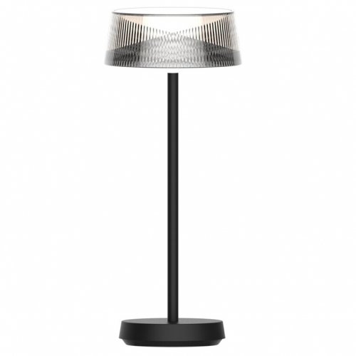 Настільна LED лампа Goldlux Casablanca акумуляторна вулична 2700K IP44 на сонячній батареї чорний 329899