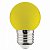 Світлодіодна лампа Horoz жовта G45 1W E27 001-017-0001-020