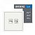 Розетка Ardero ER152PC-W Soft двойная компьютерная белая 8635