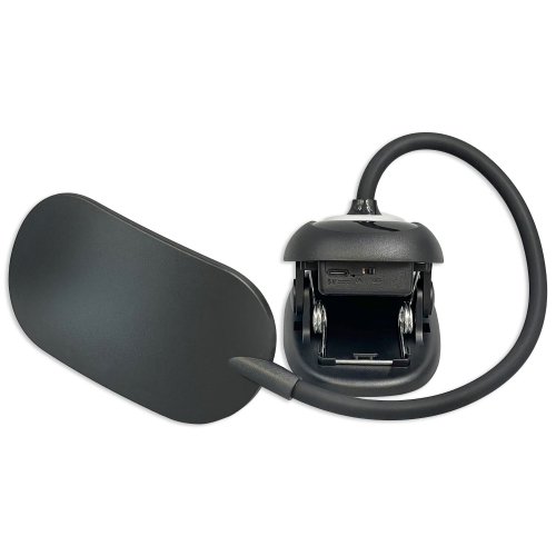 Настільна LED лампа акумуляторна Lebron L-TL-7506BL гнучка 5W 3000-6500K чорний 15-13-53