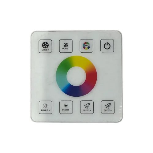 Контролер з пультом Biom 40A 480W 12-24V Touch RF (10А*4 канала) для LED стрічки C-40-Touch-V2 25596