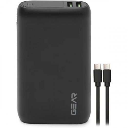 Портативное зарядное устройство (повербанк) Gear 20000mAh PD22.5W 1C+2A+1micro WP952P