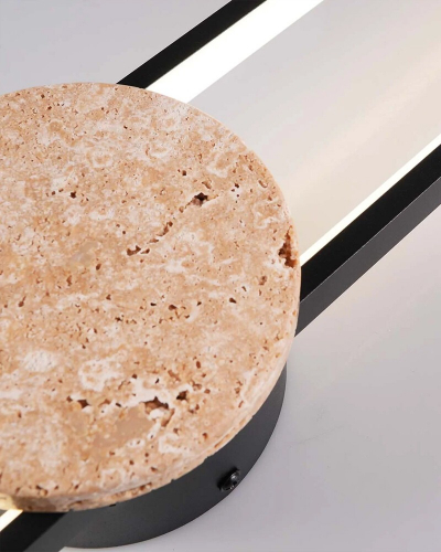 Світильник настінний бра Goldlux Florentyna 24W 4000K IP20 чорний 333919