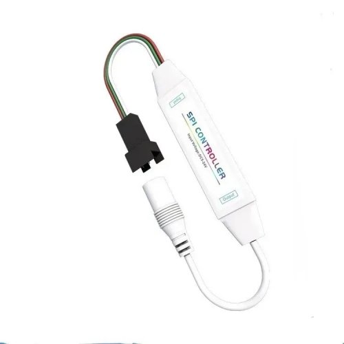 Контроллер Prolum SPI CCT:W+WW RF 5-24V 6А 2048px (15 кнопок) пульт 402049