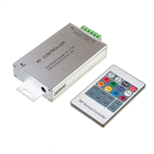Контроллер с пультом RF RGB Motoko 24А 288W (20 кнопок) 1009689