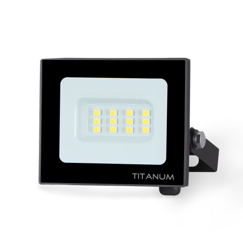 LED прожектор TITANUM 10W 6000K TLF106