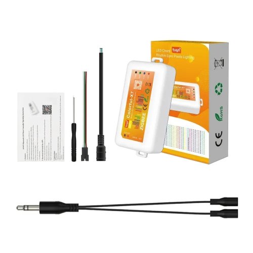 Контроллер универсальный Prolum RGB SPI 5in1 X7 ZigBee 12А 12-24V HomeLink 404039
