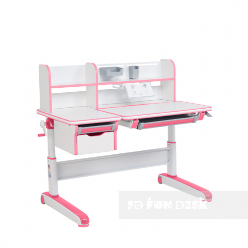 Детский стол-трансформер FunDesk Libro Pink 221984
