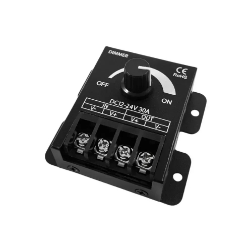 Димер OEM 30A 12-24V 1 канальний D-30-Manual-B 25592 Димер OEM 30A 12-24V 1 канальний D-30-Manual-B 25592