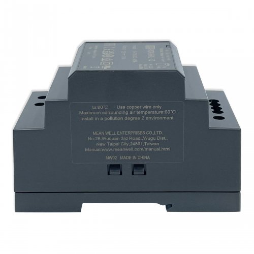 Изолированный DC/DC-преобразователь Mean Well на DIN-рейку 60W 5A 12V DDR-60L-12